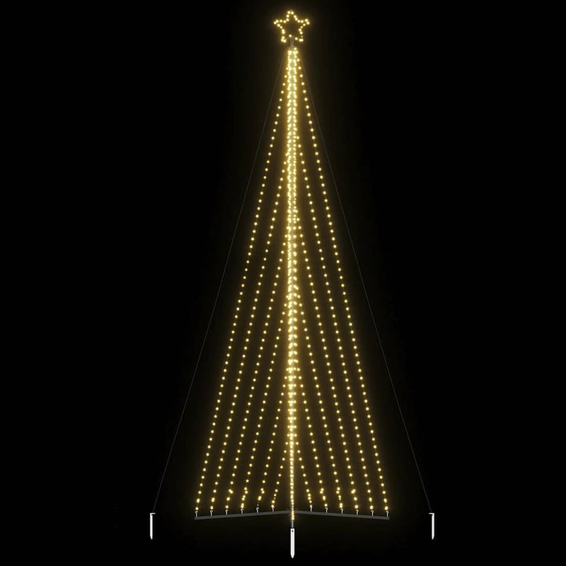 LED Christmas Tree 789 LEDs Warm White 478 cm