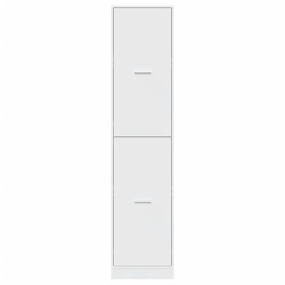 Apothecary Cabinet White 40x41x174.5 cm Engineered Wood