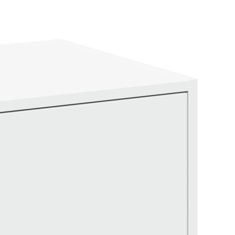 Apothecary Cabinet White 40x41x174.5 cm Engineered Wood