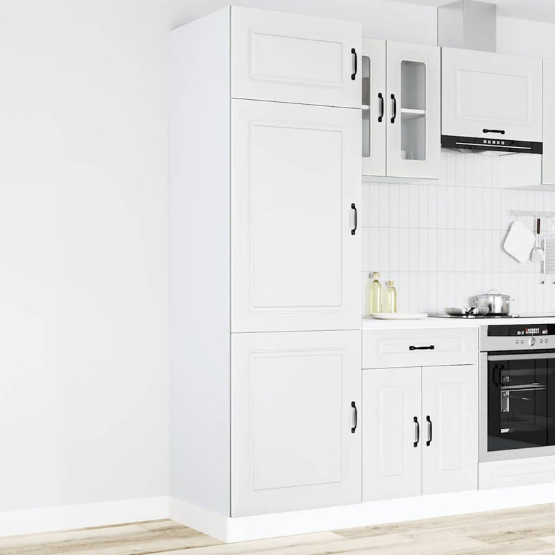 Kitchen Cupboard Kalmar White Engineered Wood