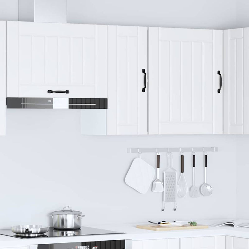 Kitchen Wall Cabinet Lucca White Engineered Wood