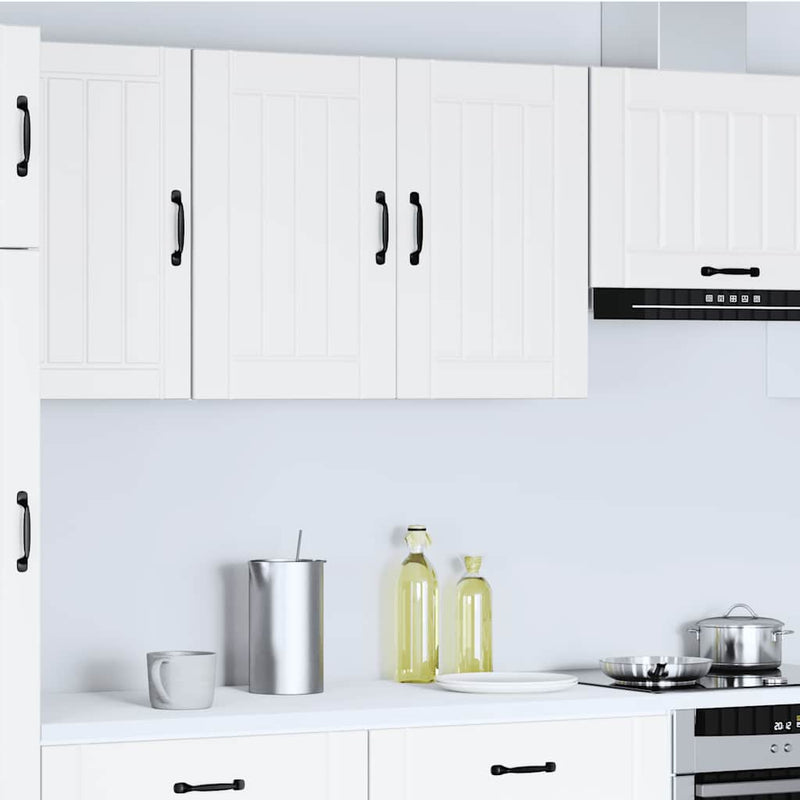 Kitchen Wall Cabinet Lucca White Engineered Wood