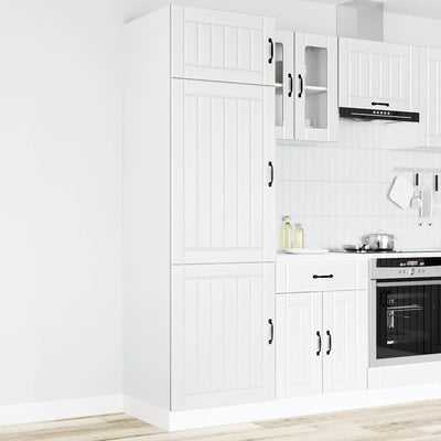 Kitchen Cupboard Lucca White Engineered Wood
