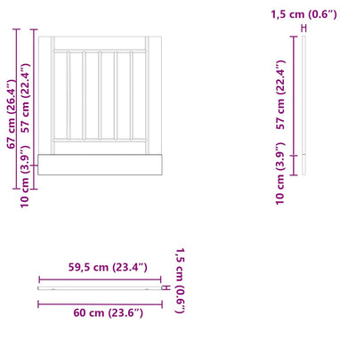 Dishwasher Panel Lucca White Engineered Wood