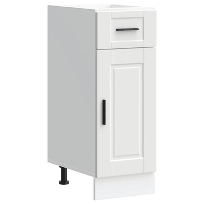 Kitchen Base Cabinet Porto White Engineered Wood