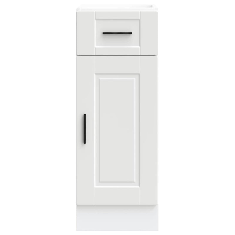 Kitchen Base Cabinet Porto White Engineered Wood