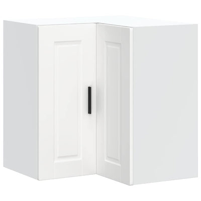 Kitchen Wall Corner Cabinet Porto White Engineered Wood