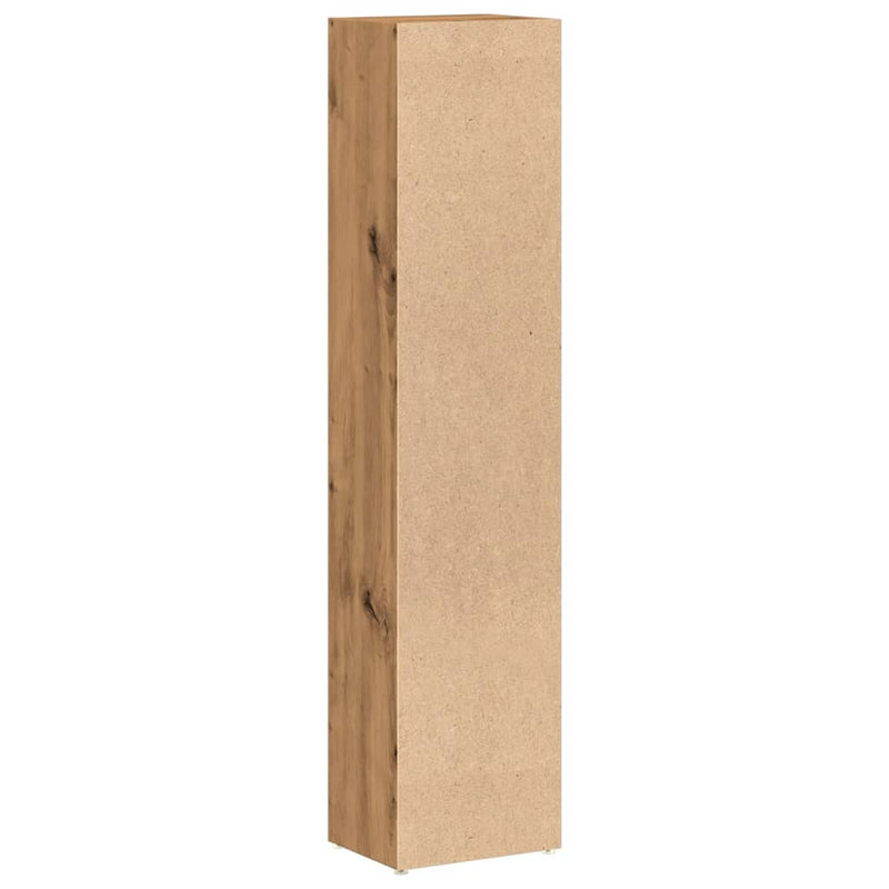 CD Cabinets 2 pcs Artisan Oak 21x16x93,5 cm Engineered Wood