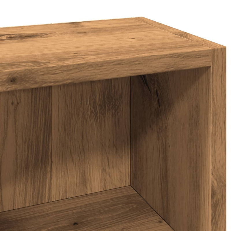 CD Cabinets 2 pcs Artisan Oak 21x16x93,5 cm Engineered Wood