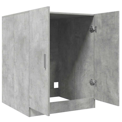 Washing Machine Cabinet Concrete Grey 70.5x71.5x91.5 cm