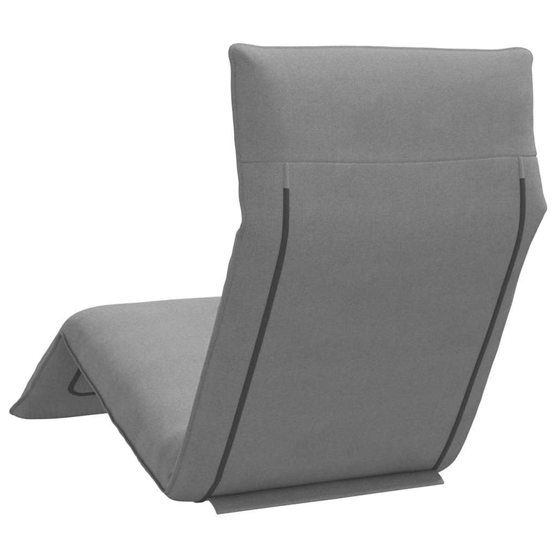 Folding Sun lounger Grey 175x54x8.5 cm Oxford Fabric