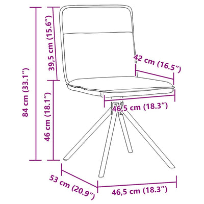 Dining Chairs 4 pcs Dark Grey Fabric