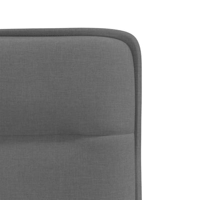 Dining Chairs 6 pcs Dark Grey Fabric