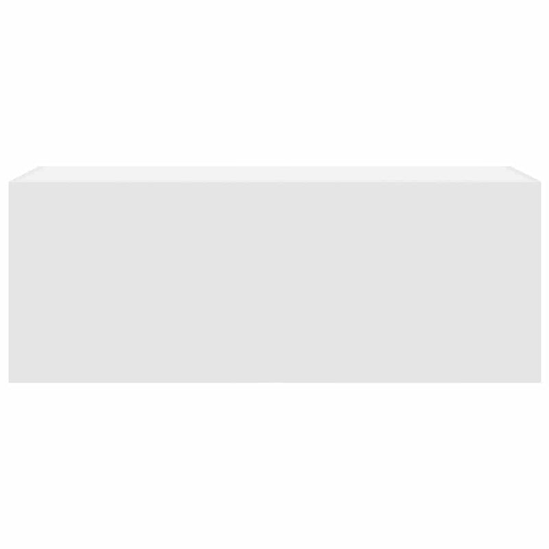 Bathroom Wall Cabinet White 80x25x40 cm Engineered Wood