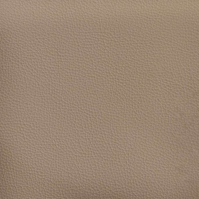 Sofa Chair 59 cm with Cushion Cappuccino Artificial Leather