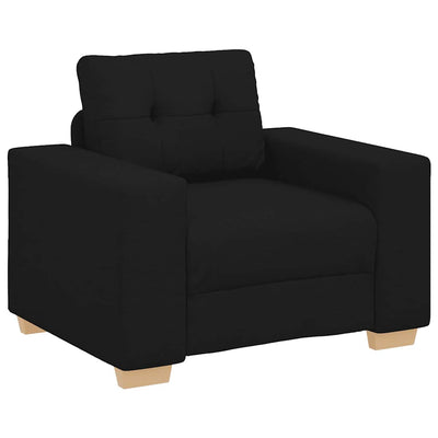 Sofa Chair Black 59 cm Fabric