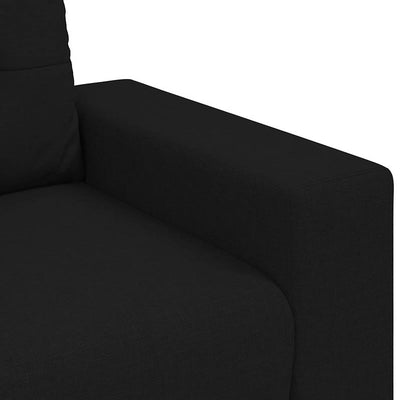 Sofa Chair Black 59 cm Fabric