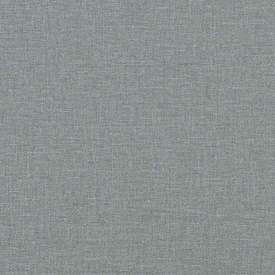 Loveseat Sofa Light Grey 120 cm Fabric