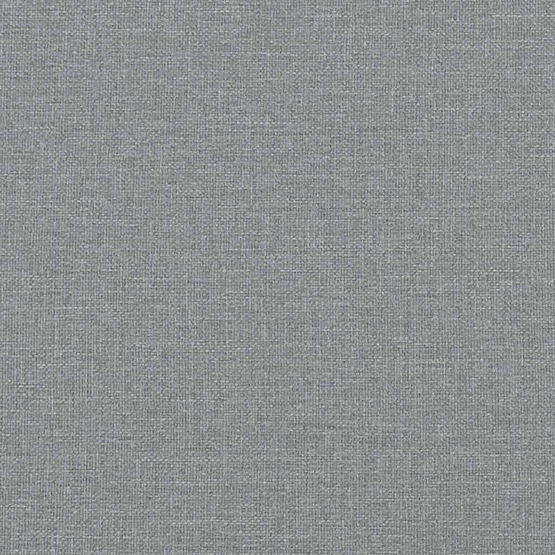 Loveseat Sofa Light Grey 120 cm Fabric