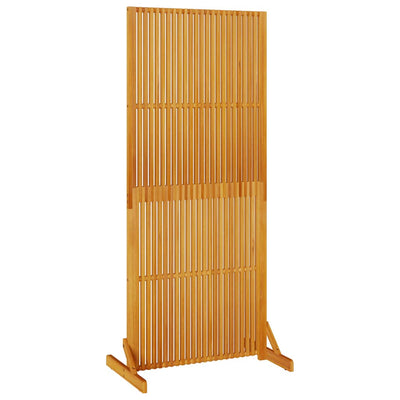 Privacy Screen Indoor/Outdoor 180.5 cm Solid Acacia Wood