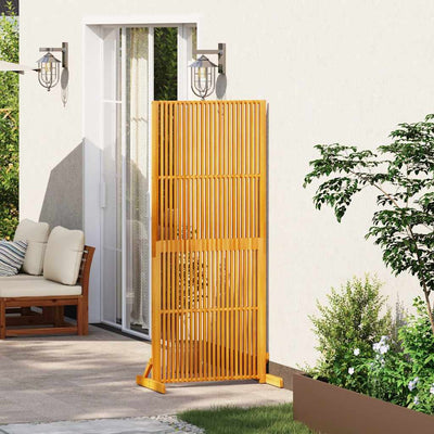 Privacy Screen Indoor/Outdoor 180.5 cm Solid Acacia Wood