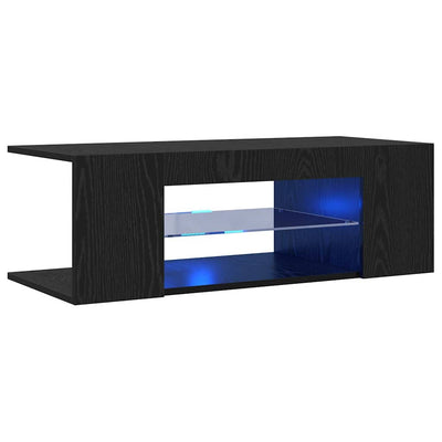 TV Cabinet Black 90 x 39 x 30 cm Engineered wood
