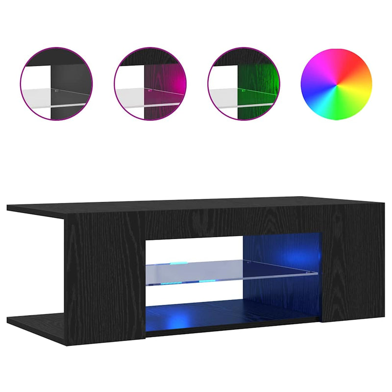 TV Cabinet Black 90 x 39 x 30 cm Engineered wood