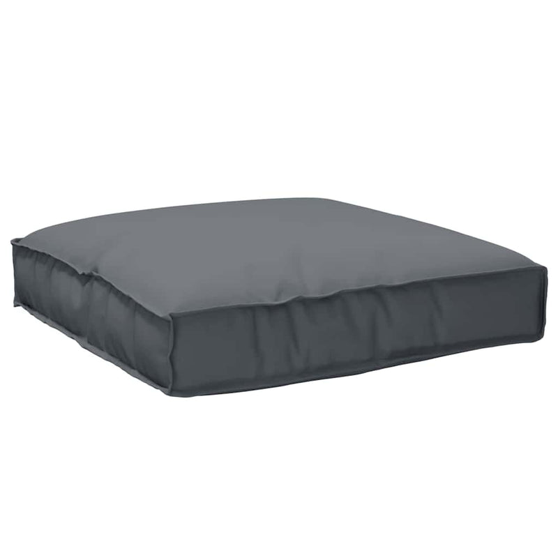Pallet Cushion for Seat Anthracite 80x80x12 cm Oxford Fabric