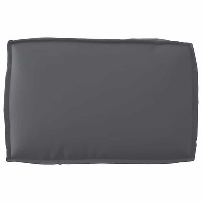 Pallet Cushion Set Set of 2 Anthracite Polyester Medium