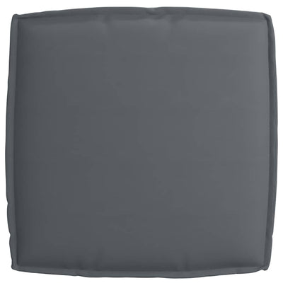 Pallet Cushion Set Set of 2 Anthracite Polyester Medium