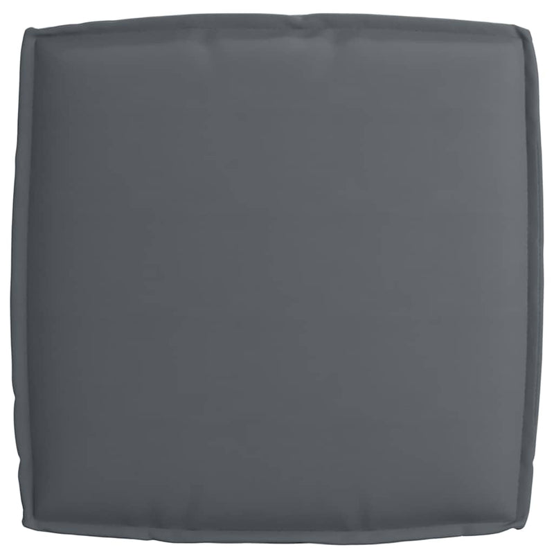 Pallet Cushion Set Set of 2 Anthracite Polyester Medium