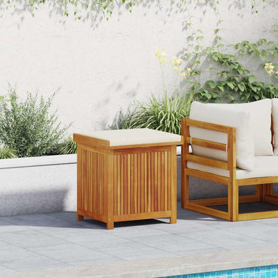 Outdoor Cushion Box 60x50x61 cm Solid Wood Acacia