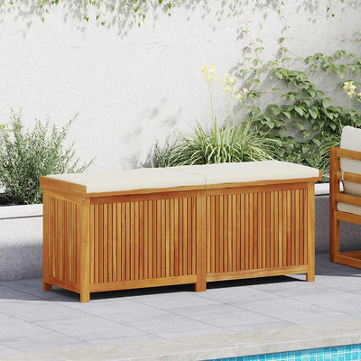 Outdoor Cushion Box 150x50x60.5 cm Solid Wood Acacia