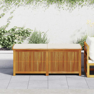 Outdoor Cushion Box 150x50x60.5 cm Solid Wood Acacia