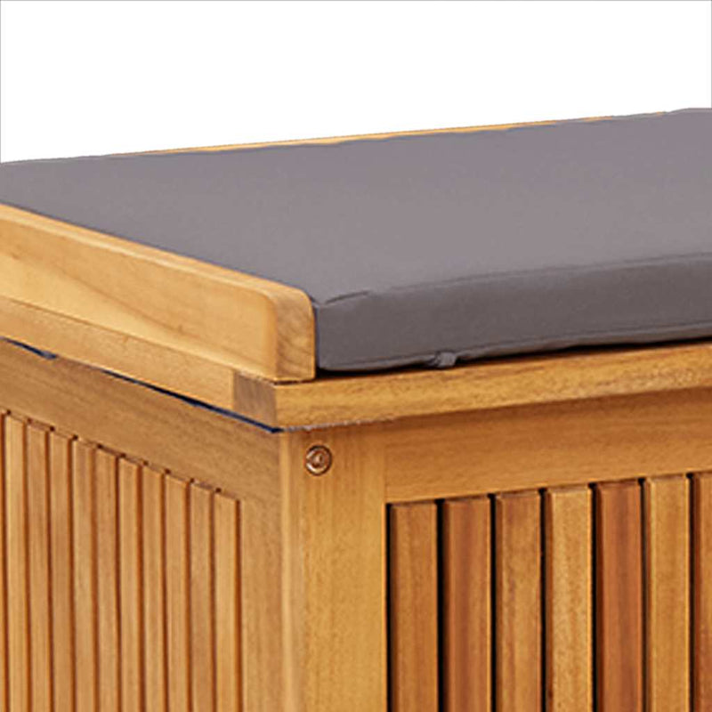 Outdoor Cushion Box 90x50x60.5 cm Solid Wood Acacia