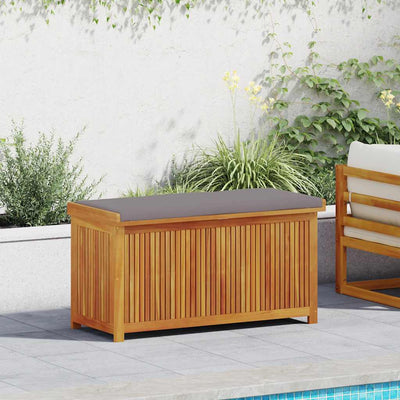 Outdoor Cushion Box 113x50x60.5 cm Solid Wood Acacia