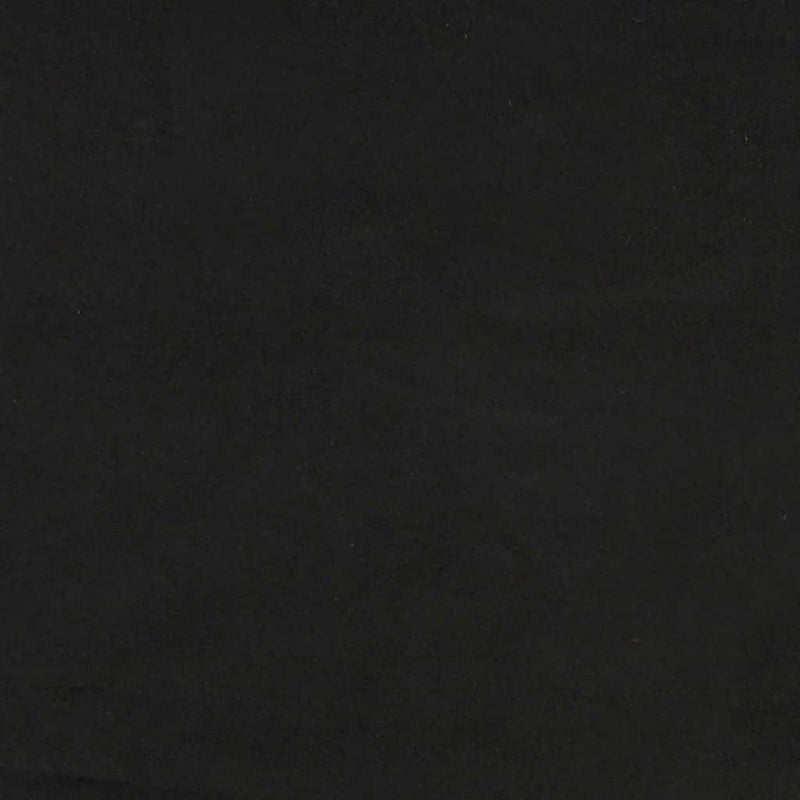 3-in-1 Single Sofa Bed Convertible Black Velvet