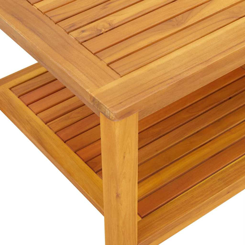 Coffee Table Brown 110 x 55 x 45 cm Solid acacia wood