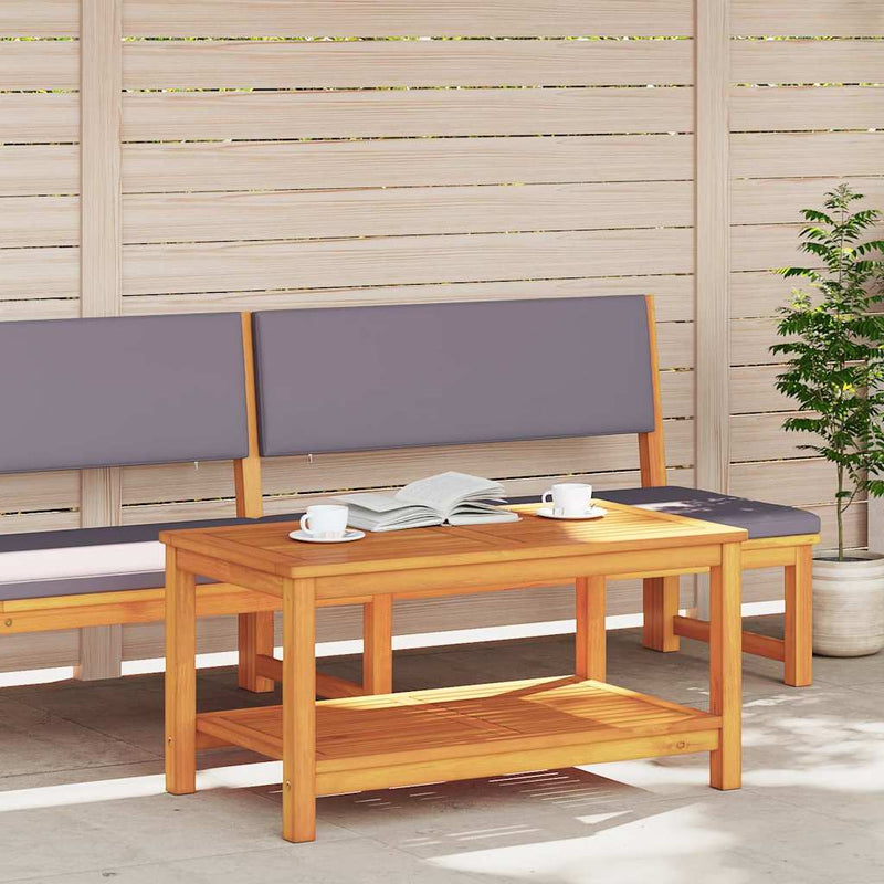 Coffee Table Brown 110 x 55 x 45 cm Solid acacia wood