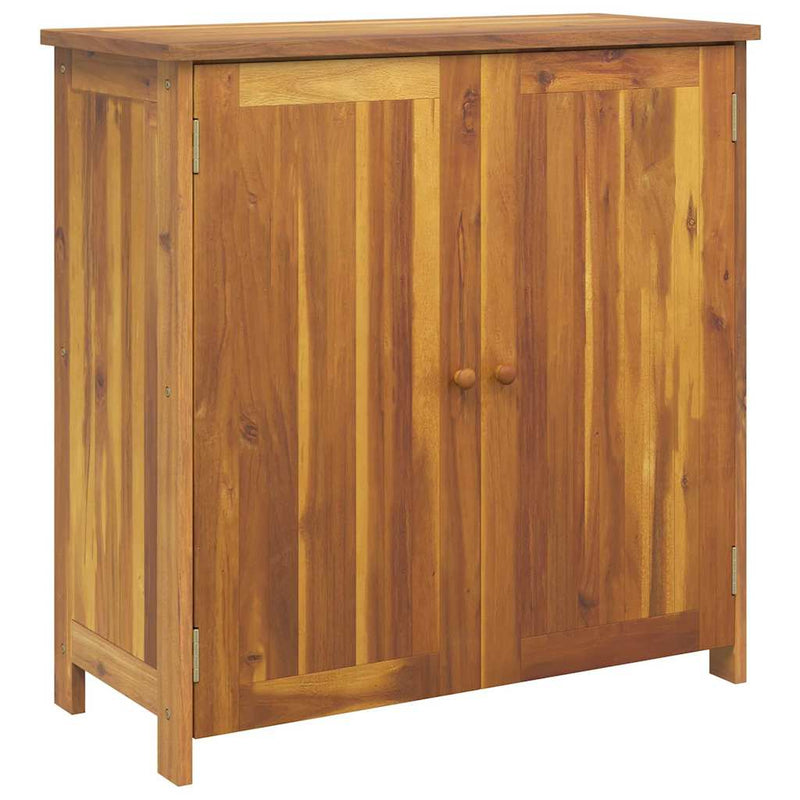 Garden Cabinet Brown 90 x 40 x 90 cm Solid acacia wood