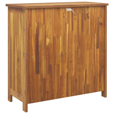 Garden Cabinet Brown 90 x 40 x 90 cm Solid acacia wood