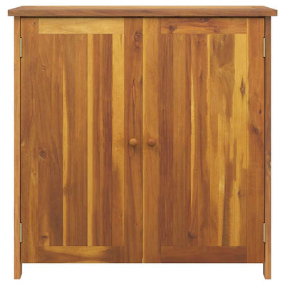 Garden Cabinet Brown 90 x 40 x 90 cm Solid acacia wood