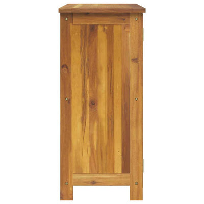 Garden Cabinet Brown 90 x 40 x 90 cm Solid acacia wood