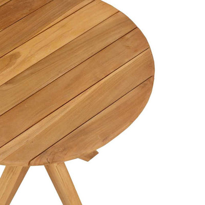 Coffee Table Brown 55 x 55 x 51 cm Solid teak wood
