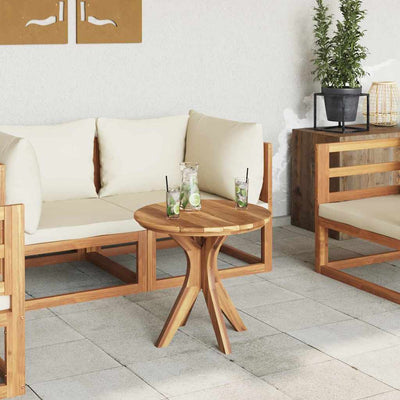 Coffee Table Brown 55 x 55 x 51 cm Solid teak wood