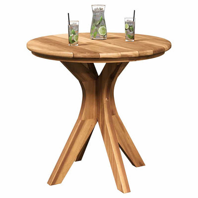 Coffee Table Brown 55 x 55 x 51 cm Solid teak wood