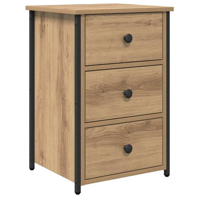 Bedside Cabinet with Drawer Artisan oak 40 x 36 x 60 cm