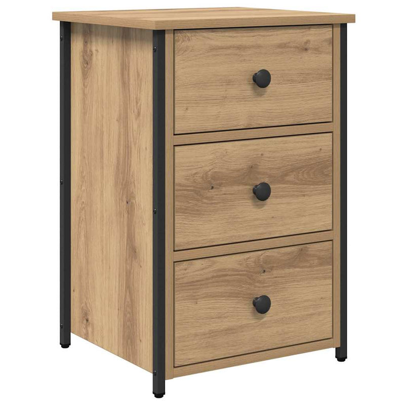 Bedside Cabinet with Drawer Artisan oak 40 x 36 x 60 cm
