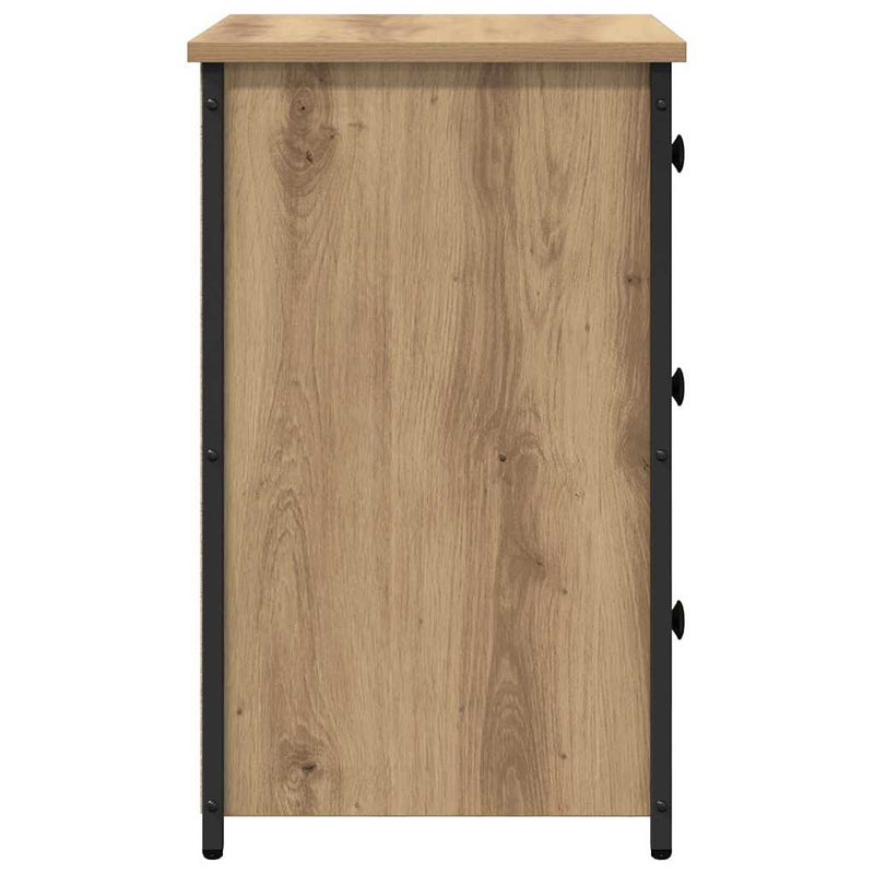 Bedside Cabinet with Drawer Artisan oak 40 x 36 x 60 cm