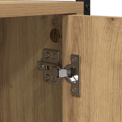 Washing Machine Cabinet Artisan oak 68 x 48.5 x 194 cm